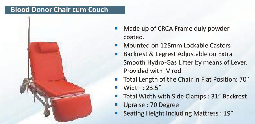 Phlebotomy Chair & Couchs